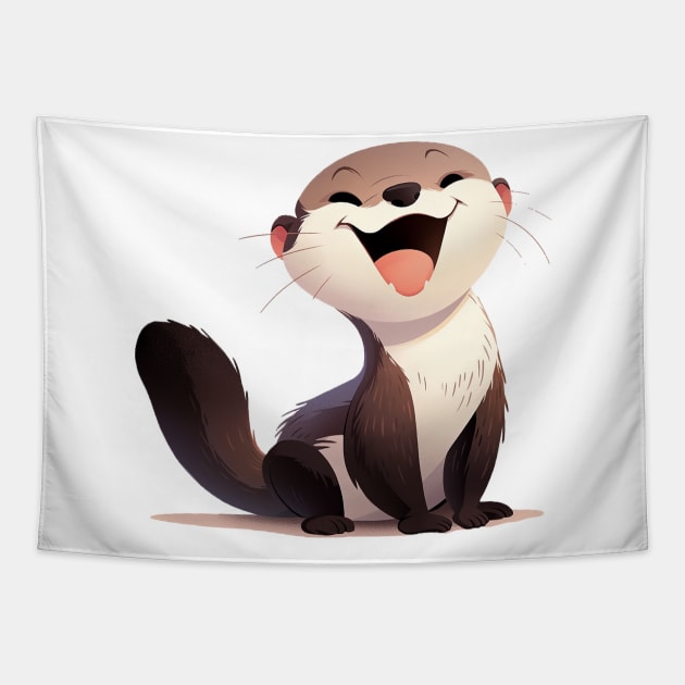 otter Tapestry by Stephanie Francoeur Art