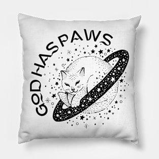 God has Paws Pillow