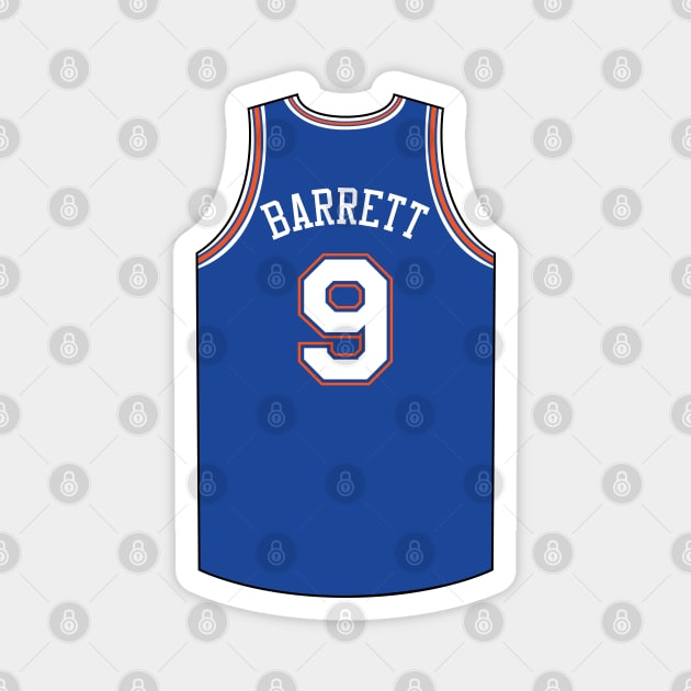 RJ Barrett New York Jersey Qiangy Magnet by qiangdade