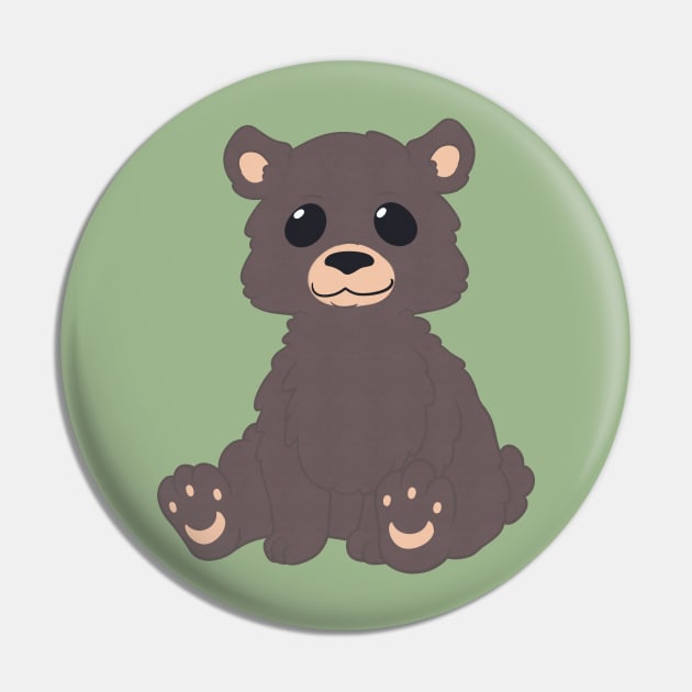 Black Bear Pin by NovaSammy