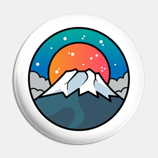 Mountain View Pin