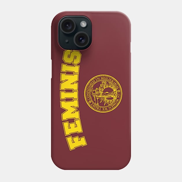 Feminist Collegiate Phone Case by HeyListen