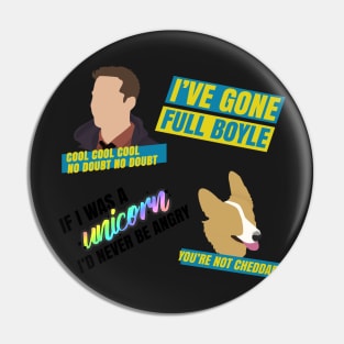 Brooklyn 99 Multi Mini Stickers Pin