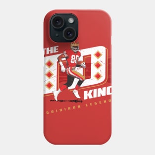 Jerry Rice TD king tee t-shirt Phone Case