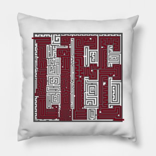 Life Maze Pillow