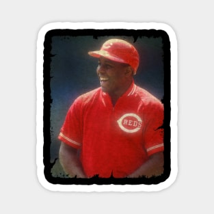 Billy Hatcher in Cincinnati Reds Magnet