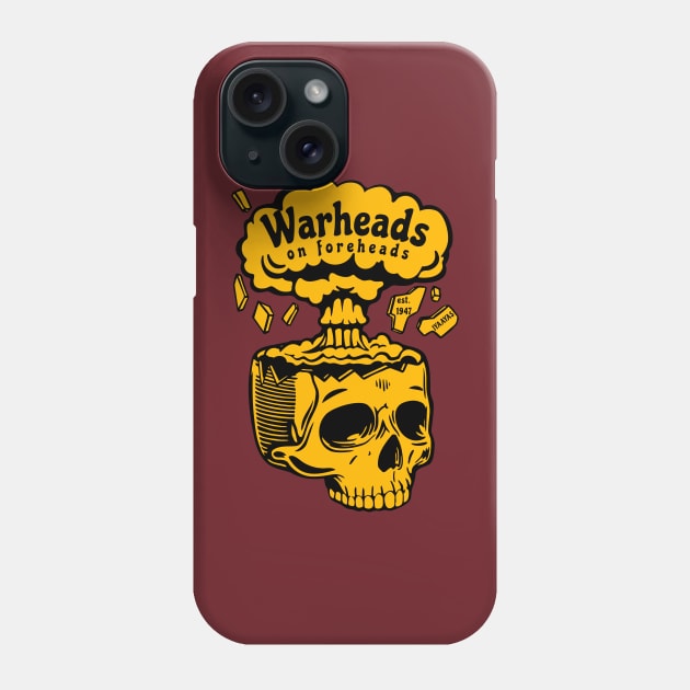 Warheads on Foreheads - USAF AMMO Phone Case by 461VeteranClothingCo