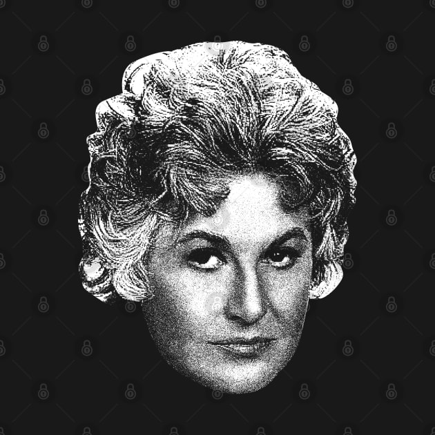 White Bea Arthur Vintage by CakCulaiNabuiNabui