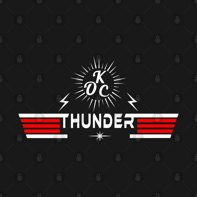 Oklahoma City Thunder Basketball Team by antarte