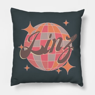 Linz Austria Österreich City Retro Vintage Pillow