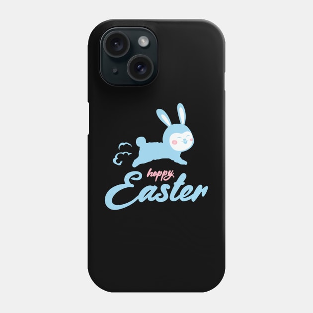 Hoopy Easter Cute Easter Bunny Phone Case by Skinite