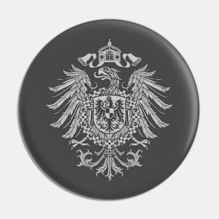 German Empire Eagle Crest Pin