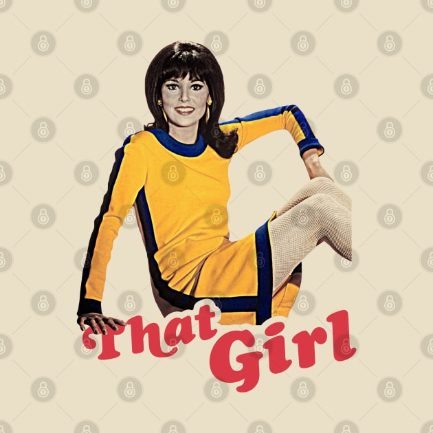 That Girl // Marlo Thomas Retro FanArt Tribute by darklordpug