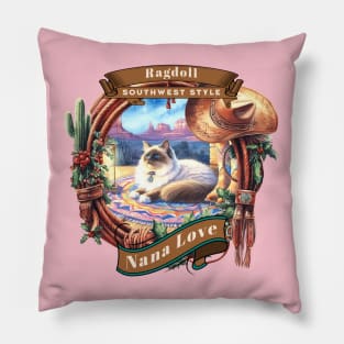 Sedona Cat Southwest Style Nana Love 53R Pillow