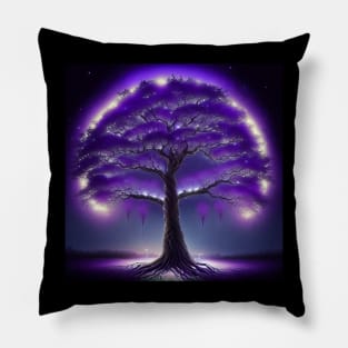 Tree of Life - Wisteria Pillow