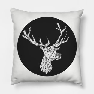 Geo Deer Pillow