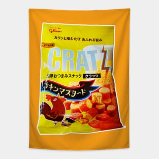 CRATZ - mustard chicken Tapestry