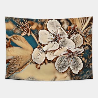 Lunapic Fairy Blossom Trio Tapestry