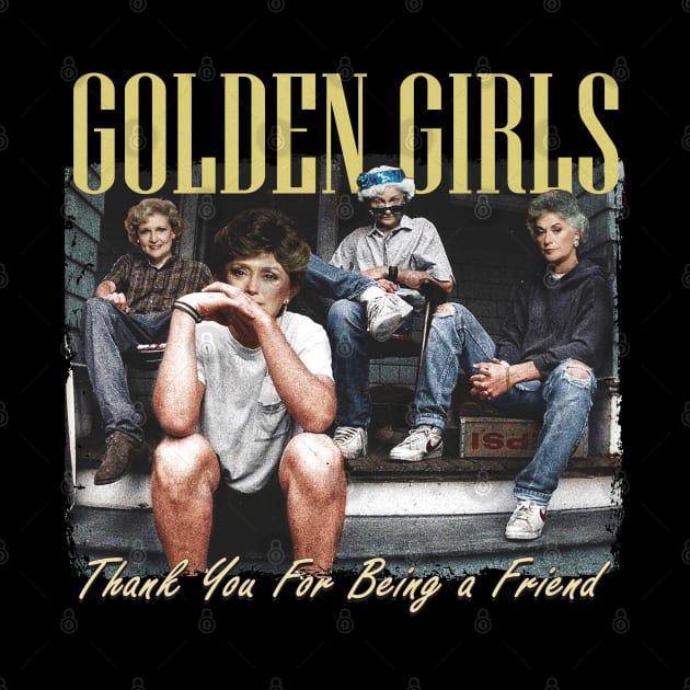 Golden Girls Parody Vintage Bootleg Style by snowblood