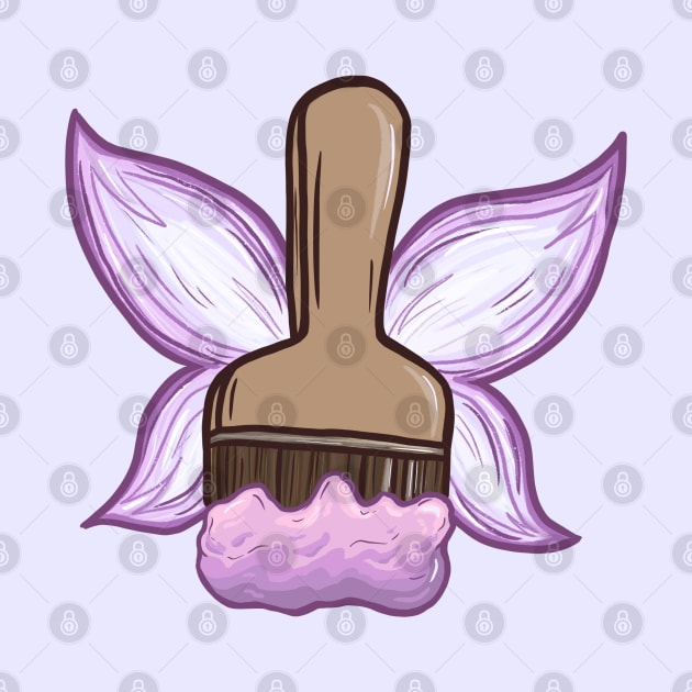 Neopets Faerie Paint Brush by Jewelia