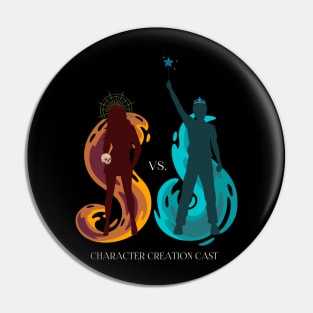 Necromancers VS Magical Girls Pin