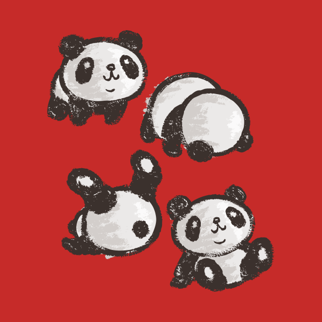 Rolling panda by sanogawa