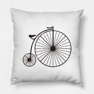 Antique bicycle Pillow