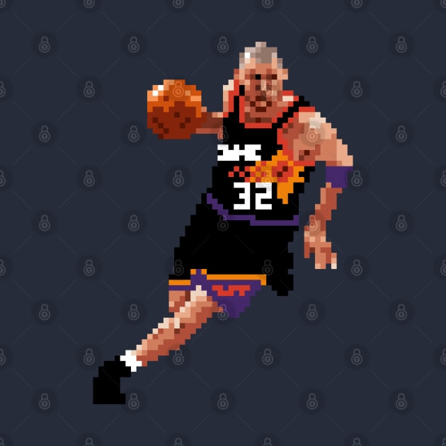 Jason Kidd Pixel Dribble by qiangdade