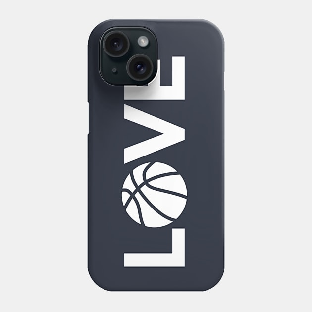 Love Basketball Phone Case by vladocar