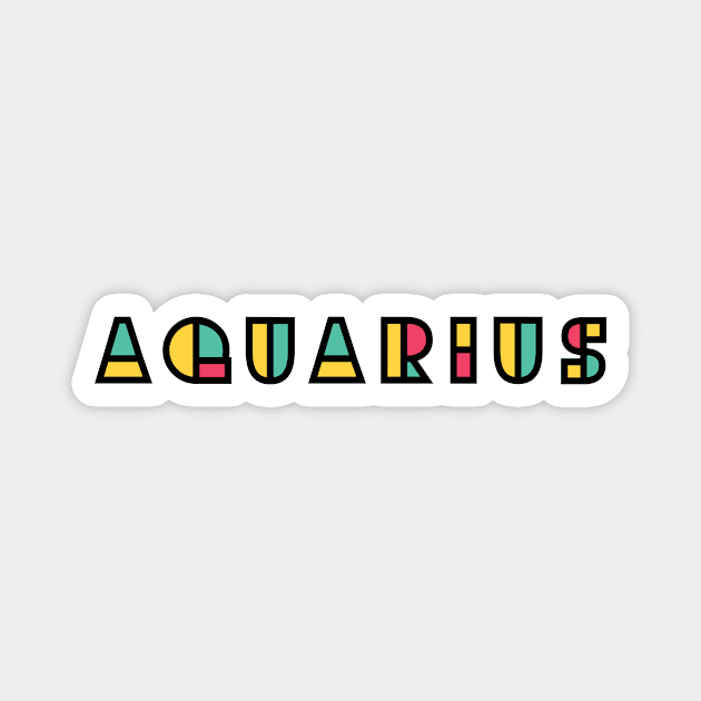 Aquarius Magnet by gnomeapple