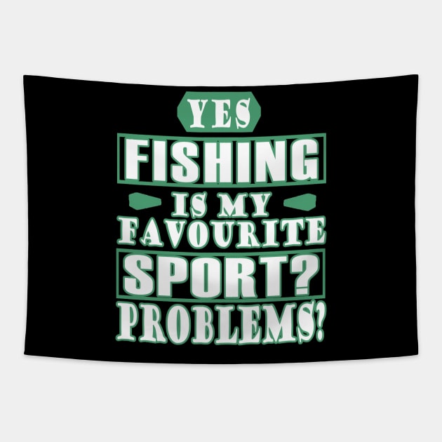 Fishing Hooks Gift Boys Men Tapestry by FindYourFavouriteDesign