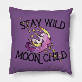 Stay Wild Moon Child Pillow