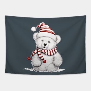 Christmas Teddy Tapestry