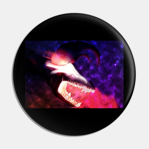 Hellhound Space Pin by Bloodfire09