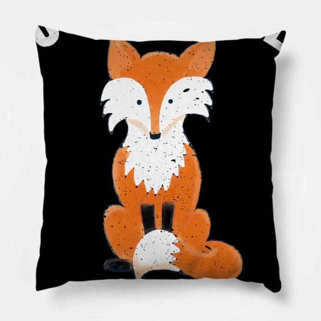 I Just Really Like Foxes Ok graphic Men Women Kids Pillow by merchlovers