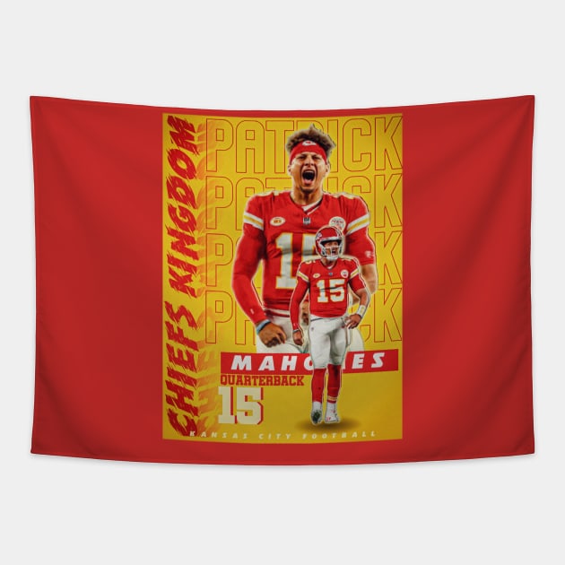 Mahomes 15 Tapestry by NFLapparel