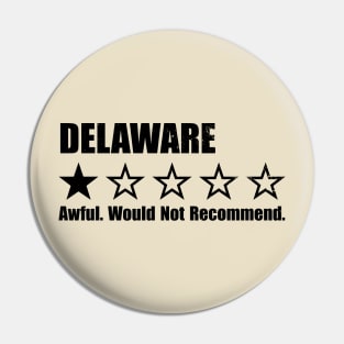 Delaware One Star Review Pin