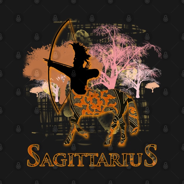 sagittarius zodiac sign by LO2Camisetas