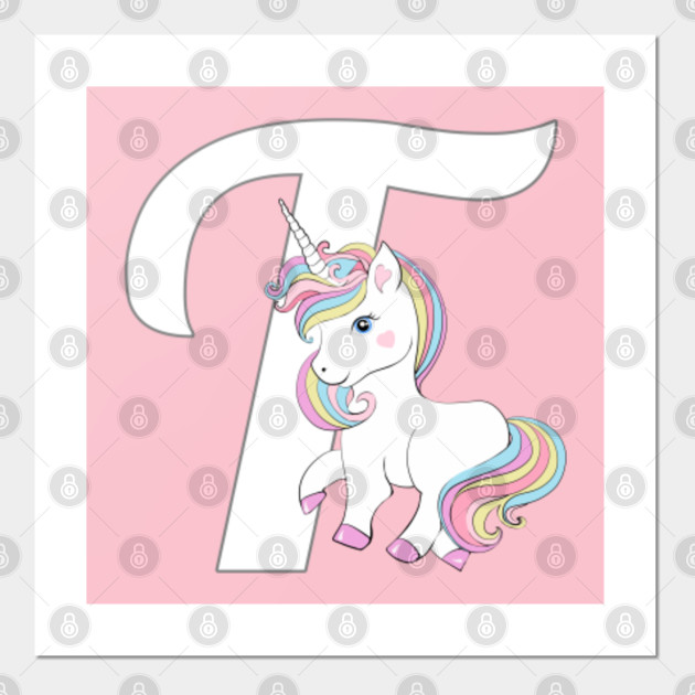 unicornletter t unicorn poster und kunst teepublic de