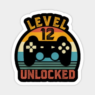 Level 12 Video 12th Birthday Magnet