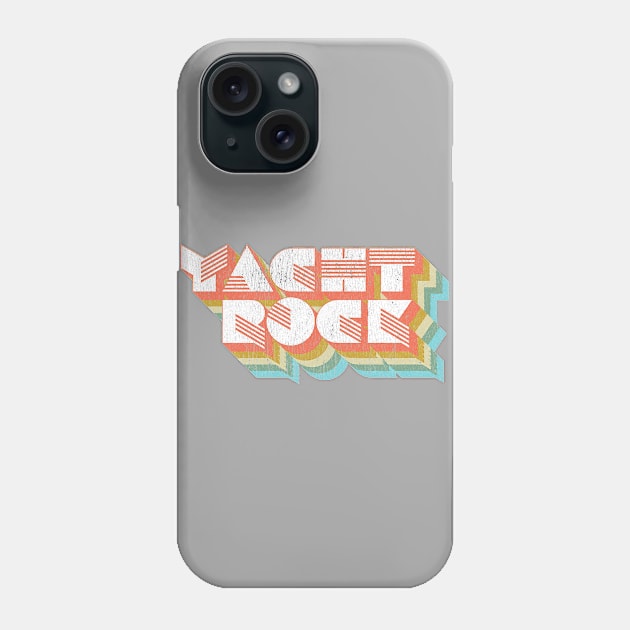 Vintage Fade Yacht Rock Party Boat Drinking graphic Phone Case by Vector Deluxe