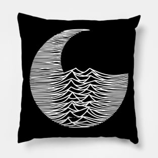 gothic moon Pillow