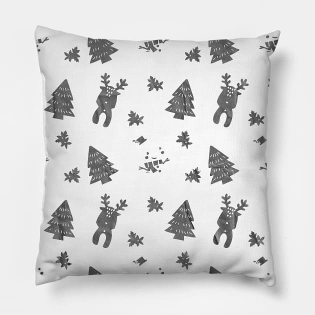 vintage Christmas Pillow by vindips