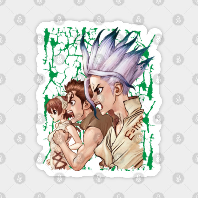 Dr Stone 02 Dr Stone Magnet Teepublic Au