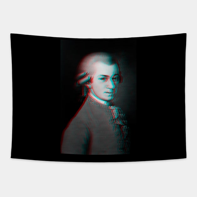 Wolfgang Amadeus Mozart Tapestry by TheMusicophile