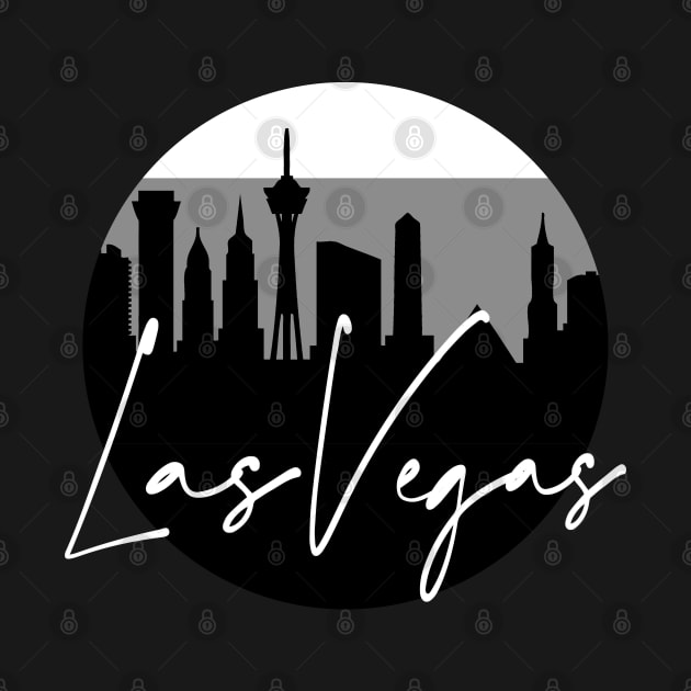 Las Vegas Skyline Football Colors by funandgames