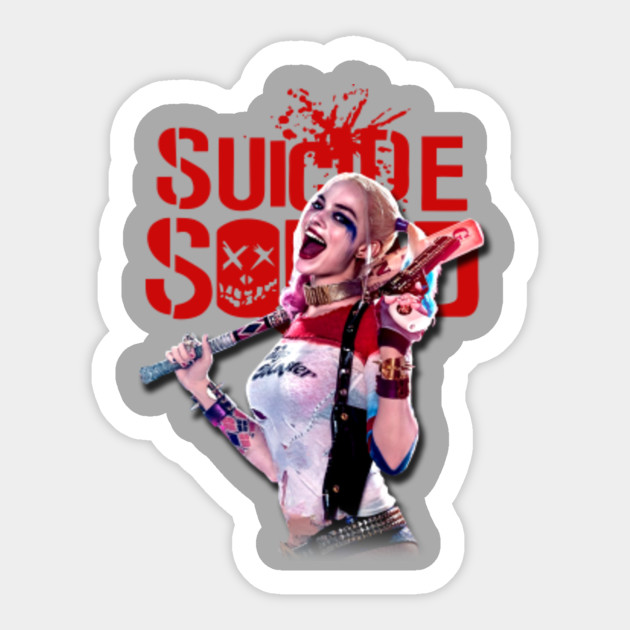 harley quinn squad harley quinn sticker teepublic
