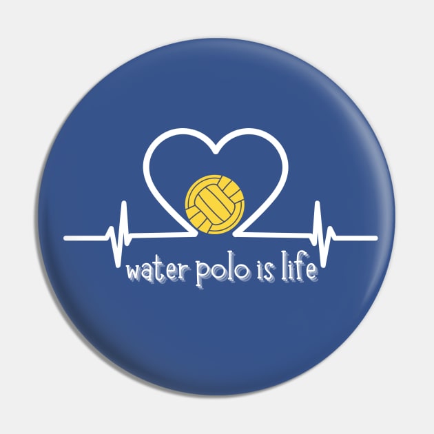 Water polo is life Pin by Createdreams