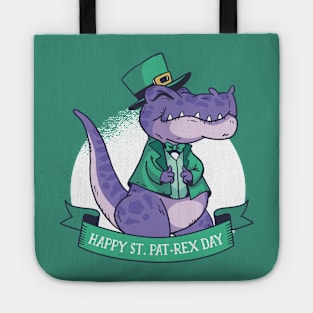 Happy St. PaT-Rex Day Tote