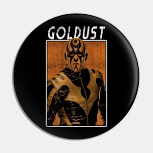 Vintage Wwe Goldust Pin